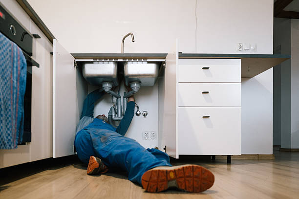 Professional Plumbing technician working in Otis, MA